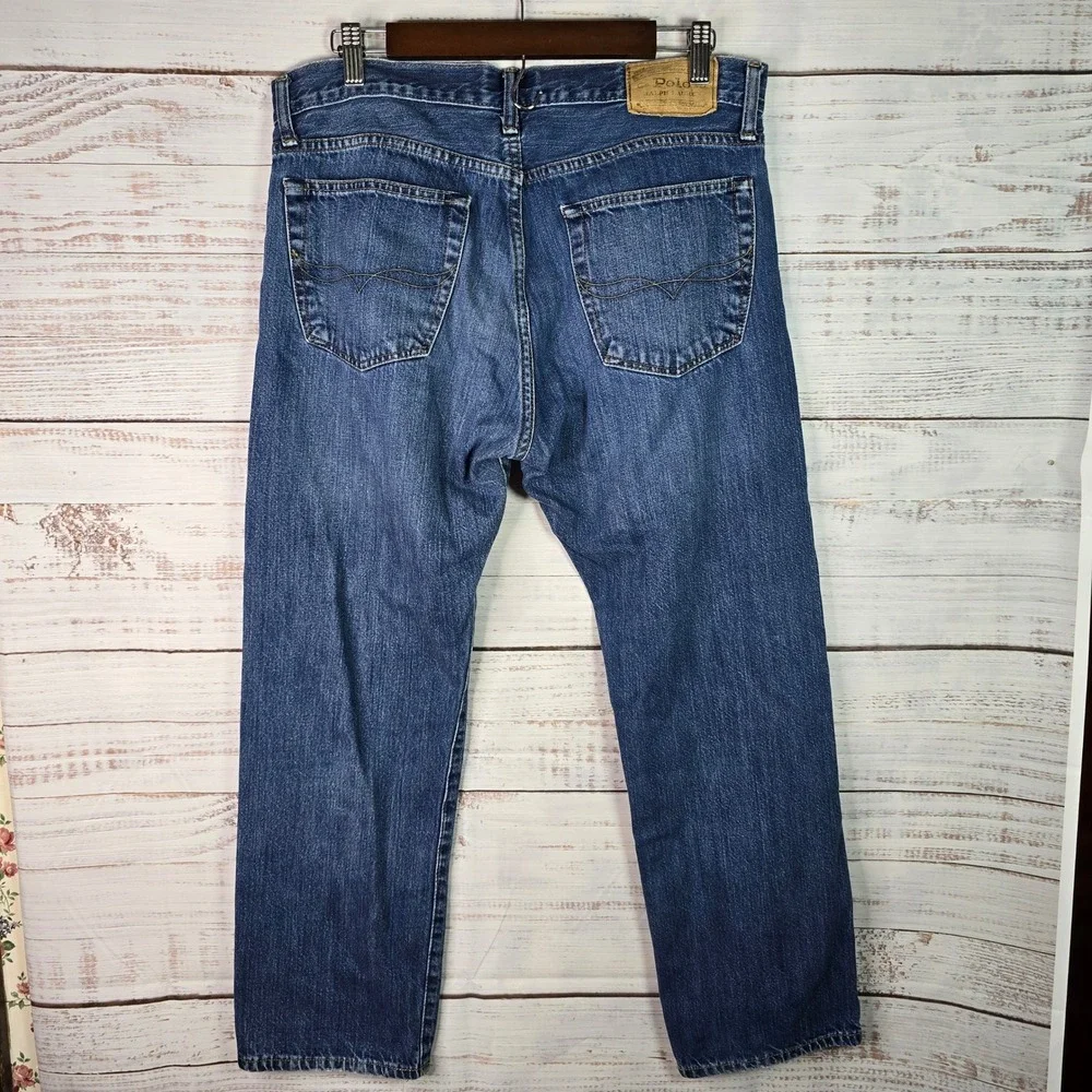 Polo Ralph Lauren Classic Fit Jeans Men's 33x30 Medium Wash Denim